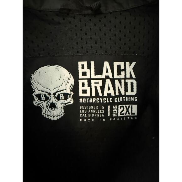 Black Brand Motorcycle Clothing 2XL - Picture 5 of 6